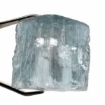 großer blauer Topas Kristall | Blautopas Ø 44,2 mm aus Minas Gerais Edelsteine Heilsteine bei Wunderstein24