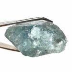 großer blauer Topas Kristall | Blautopas Ø 44 mm aus Minas Gerais Edelsteine Heilsteine bei Wunderstein24