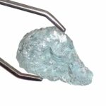 großer blauer Topas Kristall | Blautopas Ø 38,2 mm aus Minas Gerais Edelsteine Heilsteine bei Wunderstein24