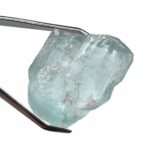 großer blauer Topas Kristall | Blautopas Ø 36,3 mm aus Minas Gerais Edelsteine Heilsteine bei Wunderstein24
