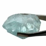 großer blauer Topas Kristall | Blautopas Ø 36,3 mm aus Minas Gerais Edelsteine Heilsteine bei Wunderstein24