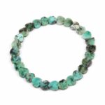 Türkis Kinder Ø 6,5 mm Herz Perlen Edelstein Armband flexibel und dehnbar Edelsteine Heilsteine bei Wunderstein24