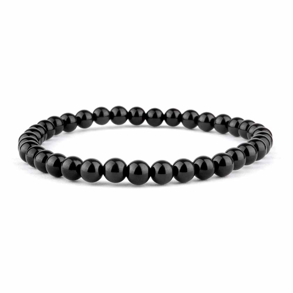 Turmalin schwarz | Schörl Ø 4,5 mm Kinder Kugel Edelstein Armband flexibel und dehnbar Edelsteine Heilsteine bei Wunderstein24 Turmalin schwarz | Schörl Ø 4,5 mm Kinder Kugel Edelstein Armband flexibel und dehnbar Edelsteine Heilsteine bei Wunderstein24