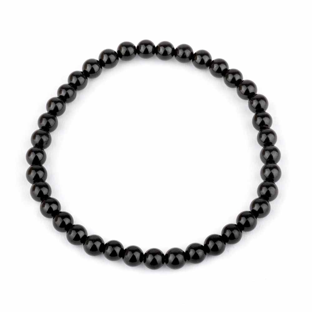 Turmalin schwarz | Schörl Ø 4,5 mm Kinder Kugel Edelstein Armband flexibel und dehnbar Edelsteine Heilsteine bei Wunderstein24 Turmalin schwarz | Schörl Ø 4,5 mm Kinder Kugel Edelstein Armband flexibel und dehnbar Edelsteine Heilsteine bei Wunderstein24