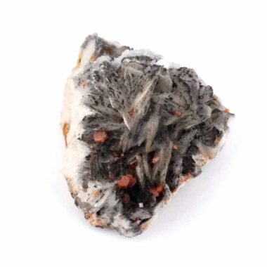 Vanadinit | Baryt Stufe Natur Ø 60 mm in bester Farbe und Struktur Edelsteine Heilsteine bei Wunderstein24