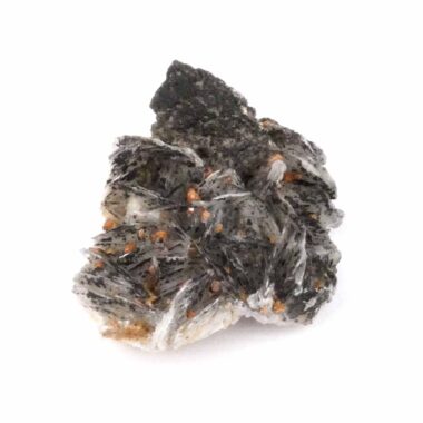 Vanadinit | Baryt Stufe Natur Ø 50 mm in bester Farbe und Struktur Edelsteine Heilsteine bei Wunderstein24
