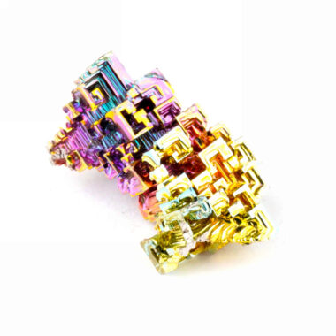 Wismut | Bismuth Kristall Stufe in einzigartiger Qualität & Farbe Edelsteine Heilsteine bei Wunderstein24