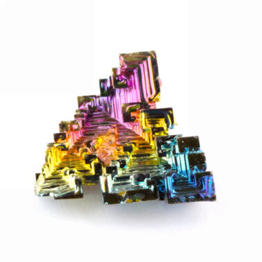 Wismut | Bismuth Kristall Stufe in einzigartiger Qualität & Farbe Edelsteine Heilsteine bei Wunderstein24