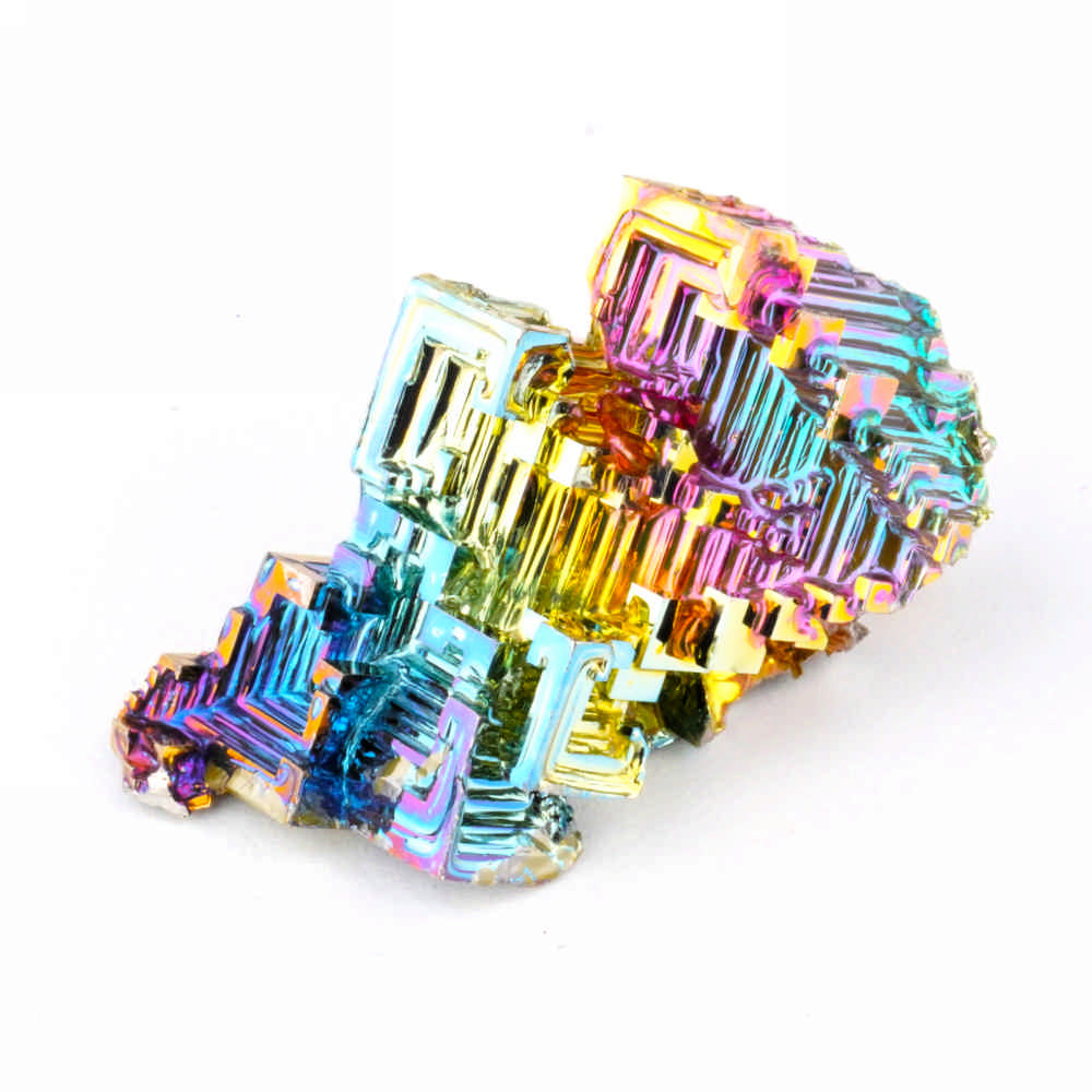 Wismut | Bismuth Kristall Stufe in einzigartiger Qualität & Farbe Edelsteine Heilsteine bei Wunderstein24 Wismut | Bismuth Kristall Stufe in einzigartiger Qualität & Farbe Edelsteine Heilsteine bei Wunderstein24