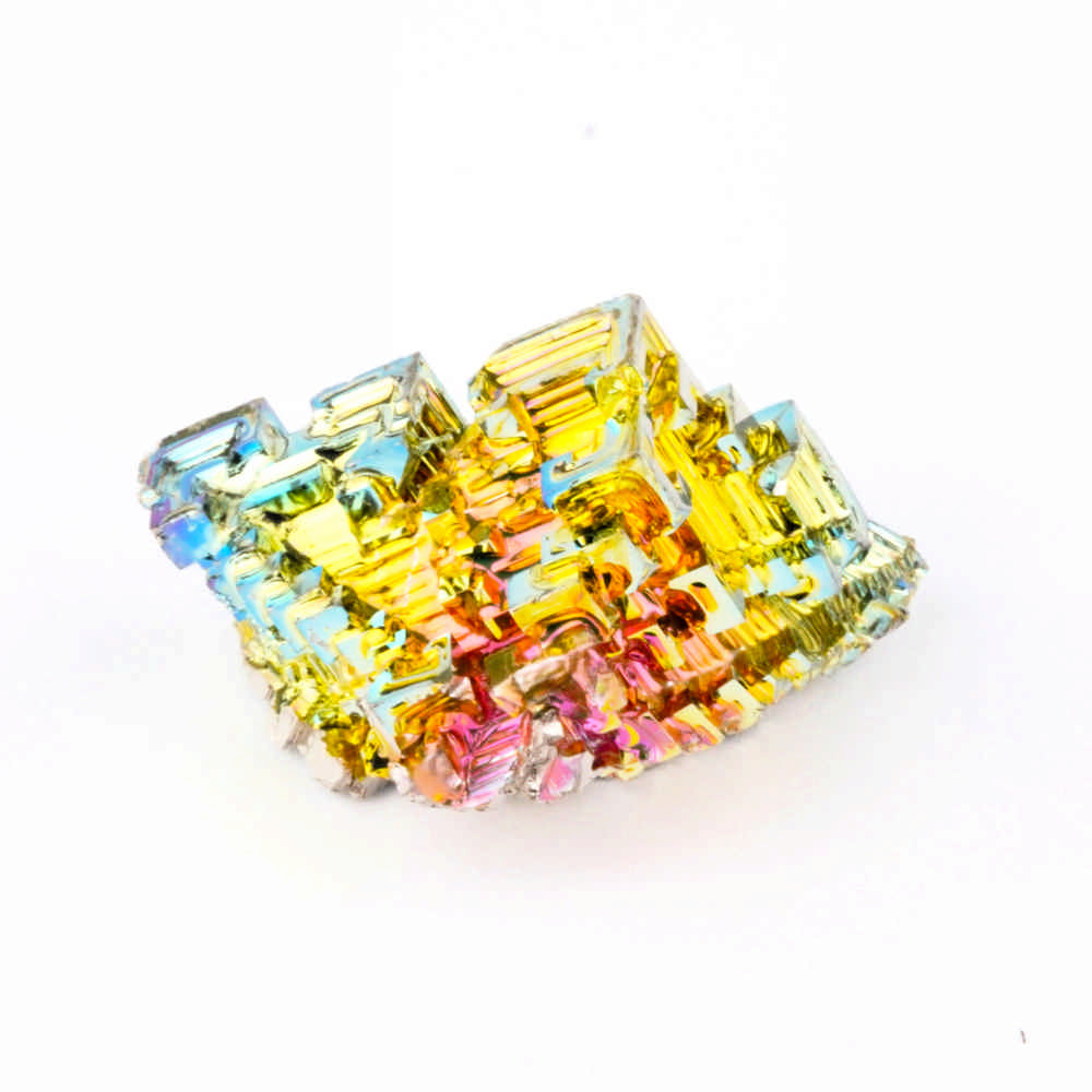 Wismut | Bismuth Kristall Stufe in einzigartiger Qualität & Farbe Edelsteine Heilsteine bei Wunderstein24 Wismut | Bismuth Kristall Stufe in einzigartiger Qualität & Farbe Edelsteine Heilsteine bei Wunderstein24