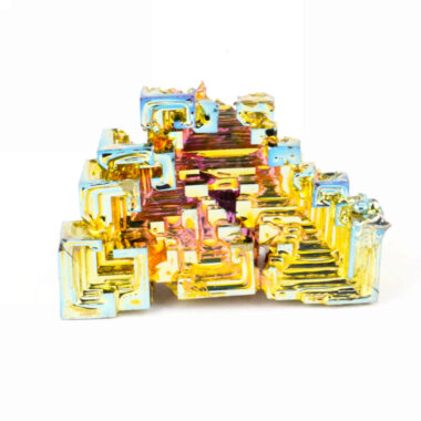 Wismut | Bismuth Kristall Stufe in einzigartiger Qualität & Farbe Edelsteine Heilsteine bei Wunderstein24