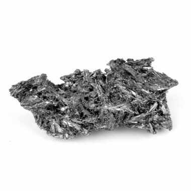 Antimonit | Stibnit Stufe Natur in bester Farbe und Struktur seltene Rarität Edelsteine Heilsteine bei Wunderstein24