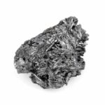 Antimonit | Stibnit Stufe Natur in bester Farbe und Struktur seltene Rarität Edelsteine Heilsteine bei Wunderstein24