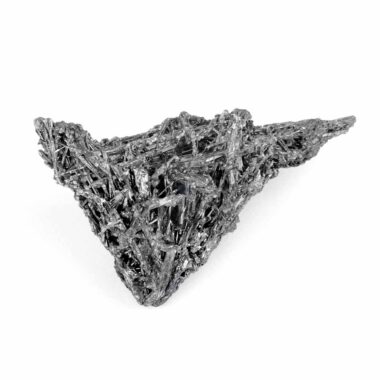 Antimonit | Stibnit Stufe Natur in bester Farbe und Struktur seltene Rarität Edelsteine Heilsteine bei Wunderstein24