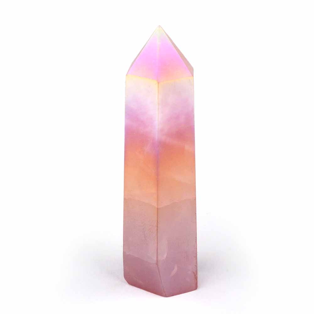 Aqua Angel Aura Rosenquarz Spitze Höhe 82 mm poliert in bester Farbe Edelsteine Heilsteine bei Wunderstein24 Aqua Angel Aura Rosenquarz Spitze Höhe 82 mm poliert in bester Farbe Edelsteine Heilsteine bei Wunderstein24