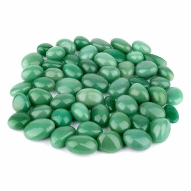 Aventurin grün Trommelsteine Ø ca. 18 – 30 mm Edelsteine Heilsteine bei Wunderstein24
