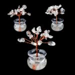 Bergkristall Edelsteinbäumchen | Lebensbaum im Töpfchen Höhe ca. 60 mm Edelsteine Heilsteine bei Wunderstein24