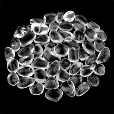 Bergkristall Trommelsteine Ø ca. 18 – 30 mm Edelsteine Heilsteine bei Wunderstein24