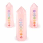 Chakra Rosenquarz Spitze Höhe ca. 80 mm aus Brasilien Edelsteine Heilsteine bei Wunderstein24 Chakra Rosenquarz Spitze Höhe ca. 80 mm aus Brasilien Edelsteine Heilsteine bei Wunderstein24