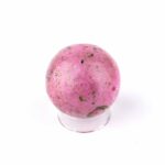 Cobalt | Kobalt Kugel rosa Natur Ø 43 mm in bester Farbe – sehr seltene Rarität Edelsteine Heilsteine bei Wunderstein24