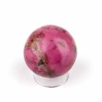Cobalt | Kobalt Kugel rosa Natur Ø 45 mm in bester Farbe – sehr seltene Rarität Edelsteine Heilsteine bei Wunderstein24