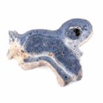 Blaue Koralle versteinert Scheibe | Platte Natur in bester Farbe und Maserung Edelsteine Heilsteine bei Wunderstein24