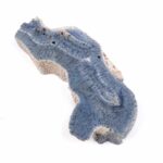 Blaue Koralle versteinert Scheibe | Platte Natur in bester Farbe und Maserung Edelsteine Heilsteine bei Wunderstein24