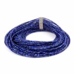 Selected Edition – Verwandelbares Lapislazuli Perlen Edelstein Armband & Kette facettiert mit Magnetverschluss Edelsteine Heilsteine bei Wunderstein24