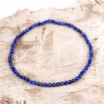Lapislazuli Ø 3 mm facettiertes Edelstein Armband flexibel und dehnbar Edelsteine Heilsteine bei Wunderstein24