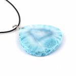 Larimar Cabochon Tropfen Anhänger Länge 48 mm mit 925 Sterling-Silberöse in bester Qualität und Farbe Edelsteine Heilsteine bei Wunderstein24 Larimar Cabochon Tropfen Anhänger Länge 48 mm mit 925 Sterling-Silberöse in bester Qualität und Farbe Edelsteine Heilsteine bei Wunderstein24