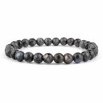 Picasso Jaspis Ø 6 mm Kugel Edelstein Armband flexibel und dehnbar Edelsteine Heilsteine bei Wunderstein24