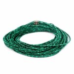 Selected Edition – Verwandelbares Malachit Perlen Edelstein Armband & Kette facettiert mit Magnetverschluss Edelsteine Heilsteine bei Wunderstein24