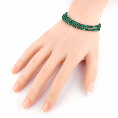 Selected Edition – Verwandelbares Malachit Perlen Edelstein Armband & Kette facettiert mit Magnetverschluss Edelsteine Heilsteine bei Wunderstein24 Selected Edition – Verwandelbares Malachit Perlen Edelstein Armband & Kette facettiert mit Magnetverschluss Edelsteine Heilsteine bei Wunderstein24