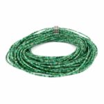 Selected Edition – Verwandelbares Nephrit Jade Perlen Edelstein Armband & Kette facettiert mit Magnetverschluss Edelsteine Heilsteine bei Wunderstein24