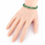 Selected Edition – Verwandelbares Nephrit Jade Perlen Edelstein Armband & Kette facettiert mit Magnetverschluss Edelsteine Heilsteine bei Wunderstein24