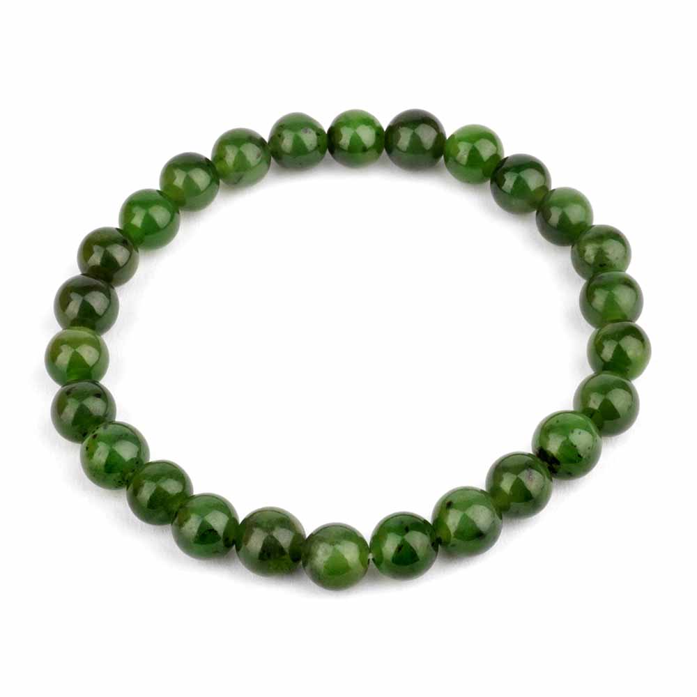 Nephrit Jade Ø 8 mm Kugel Perlen Edelstein Armband flexibel und dehnbar beste Qualität Edelsteine Heilsteine bei Wunderstein24 Nephrit Jade Ø 8 mm Kugel Perlen Edelstein Armband flexibel und dehnbar beste Qualität Edelsteine Heilsteine bei Wunderstein24