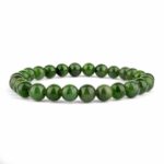 Nephrit Jade Ø 8 mm Kugel Perlen Edelstein Armband flexibel und dehnbar beste Qualität Edelsteine Heilsteine bei Wunderstein24 Nephrit Jade Ø 8 mm Kugel Perlen Edelstein Armband flexibel und dehnbar beste Qualität Edelsteine Heilsteine bei Wunderstein24