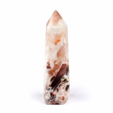 Opal – Achat Spitze Höhe 88 mm poliert in bester Qualität und Maserung Edelsteine Heilsteine bei Wunderstein24