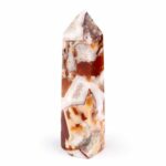 Opal – Achat Spitze Höhe 91 mm poliert in bester Qualität und Maserung Edelsteine Heilsteine bei Wunderstein24