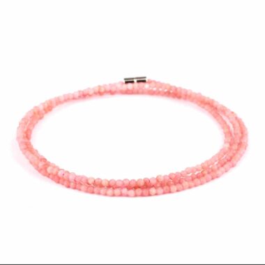 Selected Edition – Verwandelbares Opal Perlen Edelstein Armband & Kette facettiert mit Magnetverschluss Edelsteine Heilsteine bei Wunderstein24