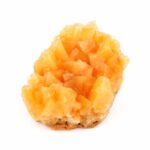 Orangencalcit Stufe in bester Farbe und Struktur aus Mexico seltene Rarität Edelsteine Heilsteine bei Wunderstein24