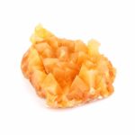 Orangencalcit Stufe in bester Farbe und Struktur aus Mexico seltene Rarität Edelsteine Heilsteine bei Wunderstein24