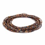 Selected Edition – Verwandelbares Pietersit Perlen Edelstein Armband & Kette facettiert mit Magnetverschluss Edelsteine Heilsteine bei Wunderstein24