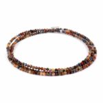 Selected Edition – Verwandelbares Natur Citrin Perlen Edelstein Armband & Kette facettiert mit Magnetverschluss Edelsteine Heilsteine bei Wunderstein24