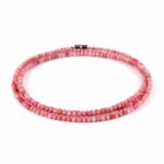 Selected Edition – Verwandelbares Aquamarin | Beryll Perlen Edelstein Armband & Kette facettiert mit Magnetverschluss Edelsteine Heilsteine bei Wunderstein24