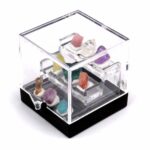 9 teilige Miniatur Kristalle Edelstein Sammlung in Präsentationsbox Edelsteine Heilsteine bei Wunderstein24