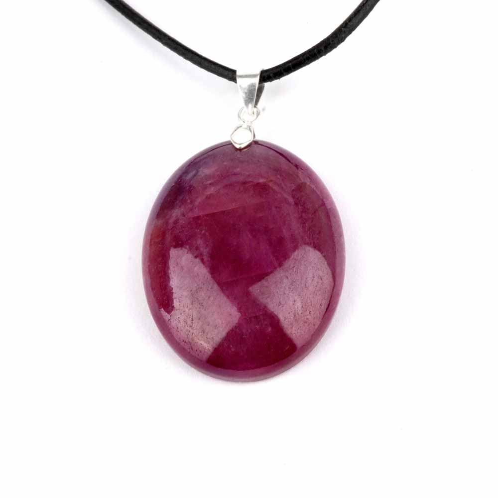 Rubin Cabochon Anhänger Höhe 42 mm & 925 Sterling-Silber beste Qualität und Farbe Edelsteine Heilsteine bei Wunderstein24 Rubin Cabochon Anhänger Höhe 42 mm & 925 Sterling-Silber beste Qualität und Farbe Edelsteine Heilsteine bei Wunderstein24