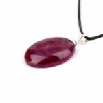Rubin Cabochon Anhänger Höhe 42 mm & 925 Sterling-Silber beste Qualität und Farbe Edelsteine Heilsteine bei Wunderstein24 Rubin Cabochon Anhänger Höhe 42 mm & 925 Sterling-Silber beste Qualität und Farbe Edelsteine Heilsteine bei Wunderstein24