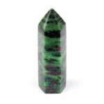 Rubin in Zoisit Kristall | Spitze Höhe 77 mm in bester Qualität und Farbe Edelsteine Heilsteine bei Wunderstein24
