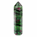 Rubin in Zoisit Kristall | Spitze Höhe 104 mm in bester Qualität und Farbe Edelsteine Heilsteine bei Wunderstein24